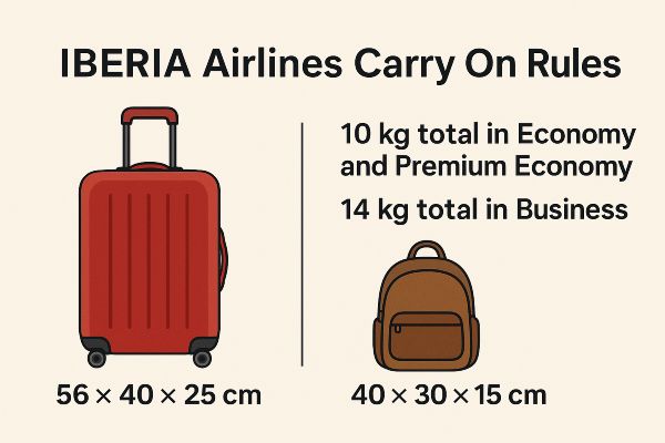 Iberia carry on rules