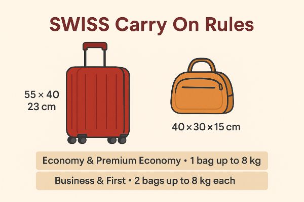 Swiss Carry on Rules