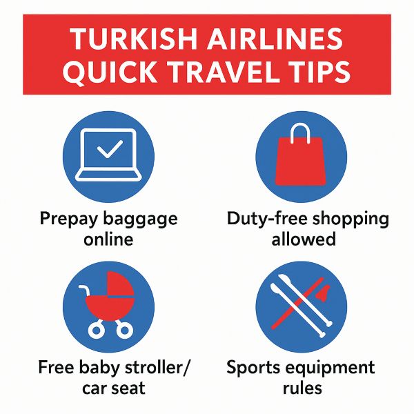 Turkish Airlines Quick Travel Tips