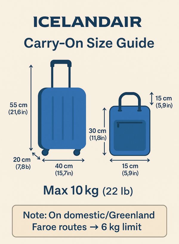 icelandair carry on size guide
