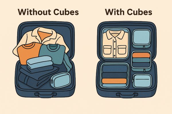 packing cubes