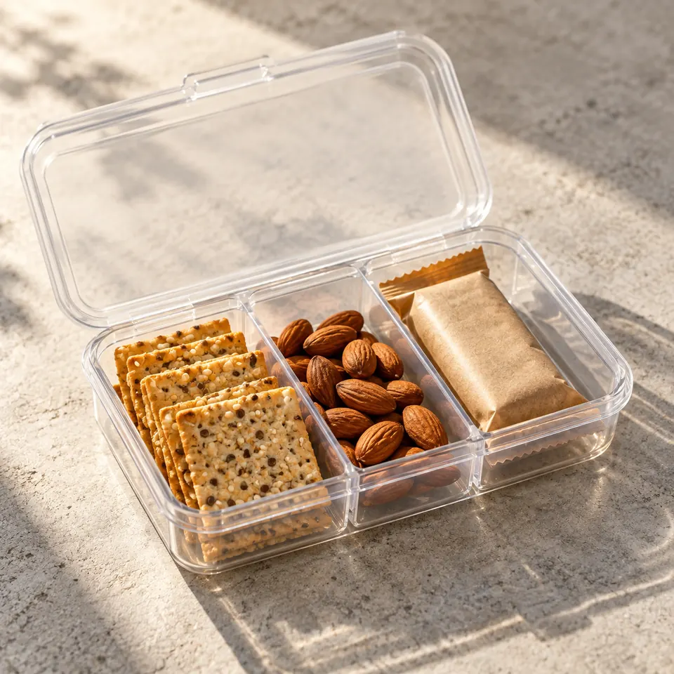 food packed for a journey