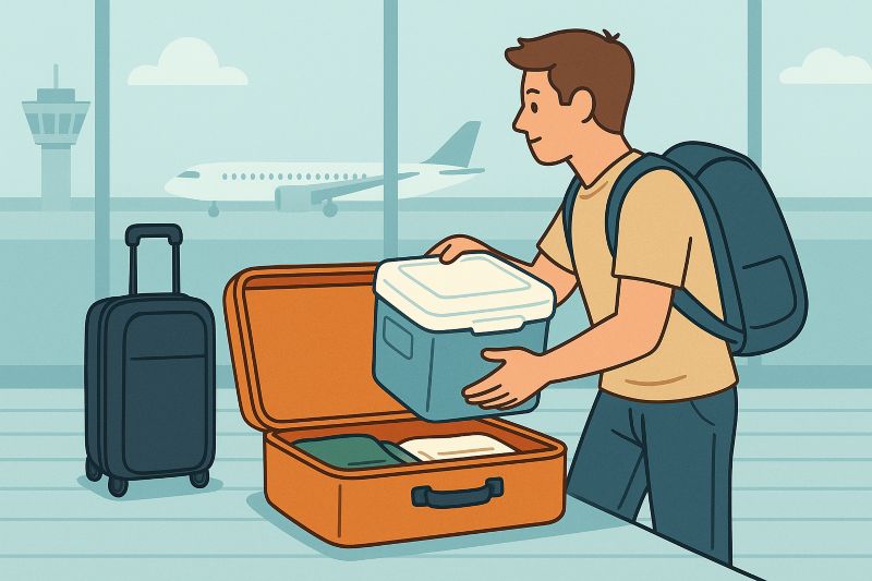 Can I Bring Frozen Meat on a Plane