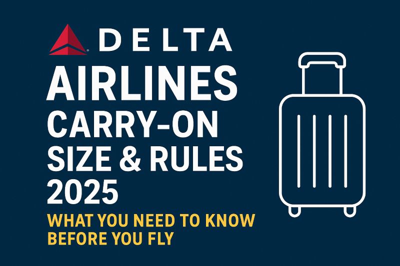 Delta Airlines Carry On Size
