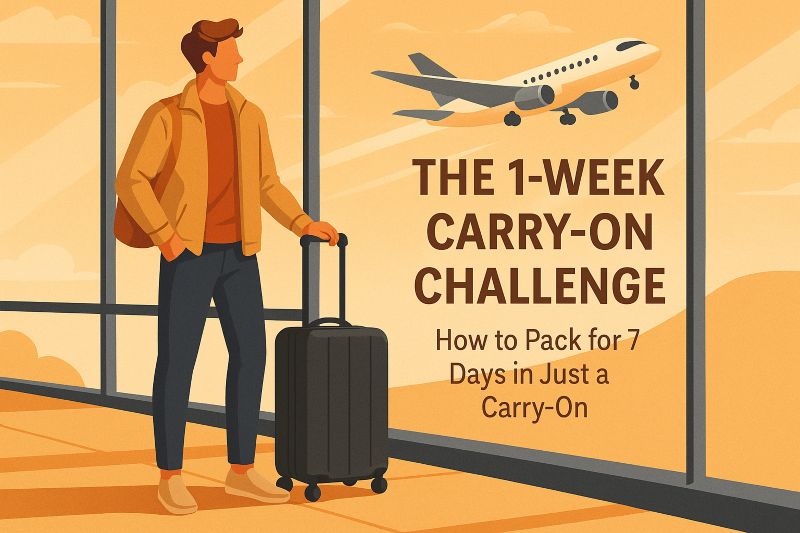 How to Pack for 7 Days in Just a Carry-On