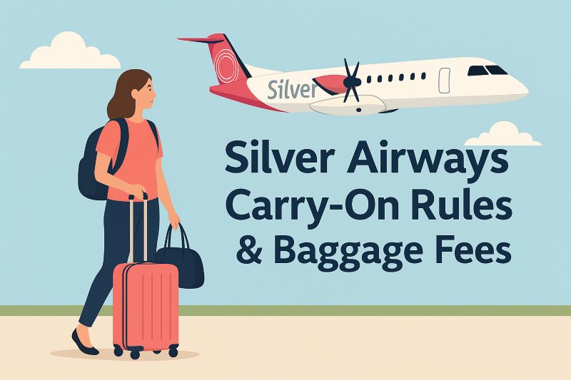 Silver airays carry on rules and baggage fees