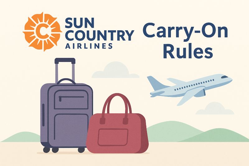 Sun Country Airlines carry on rules