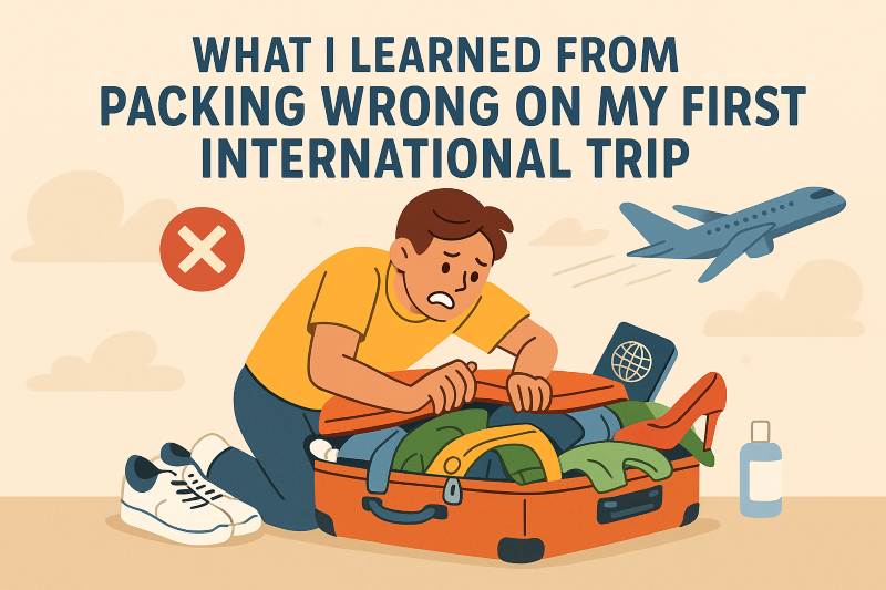 What I Learned from Packing Wrong on My First International Trip